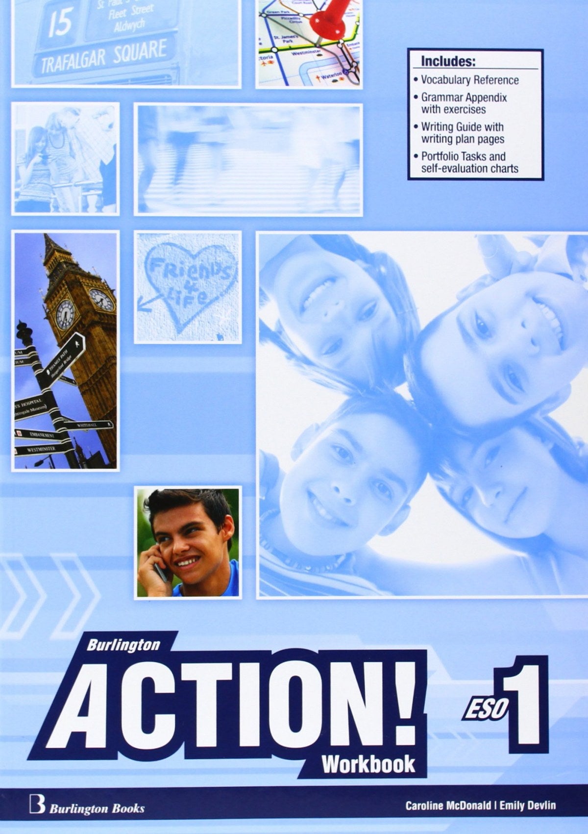Burlington action 1ºeso. Workbook Imagen principal del producto