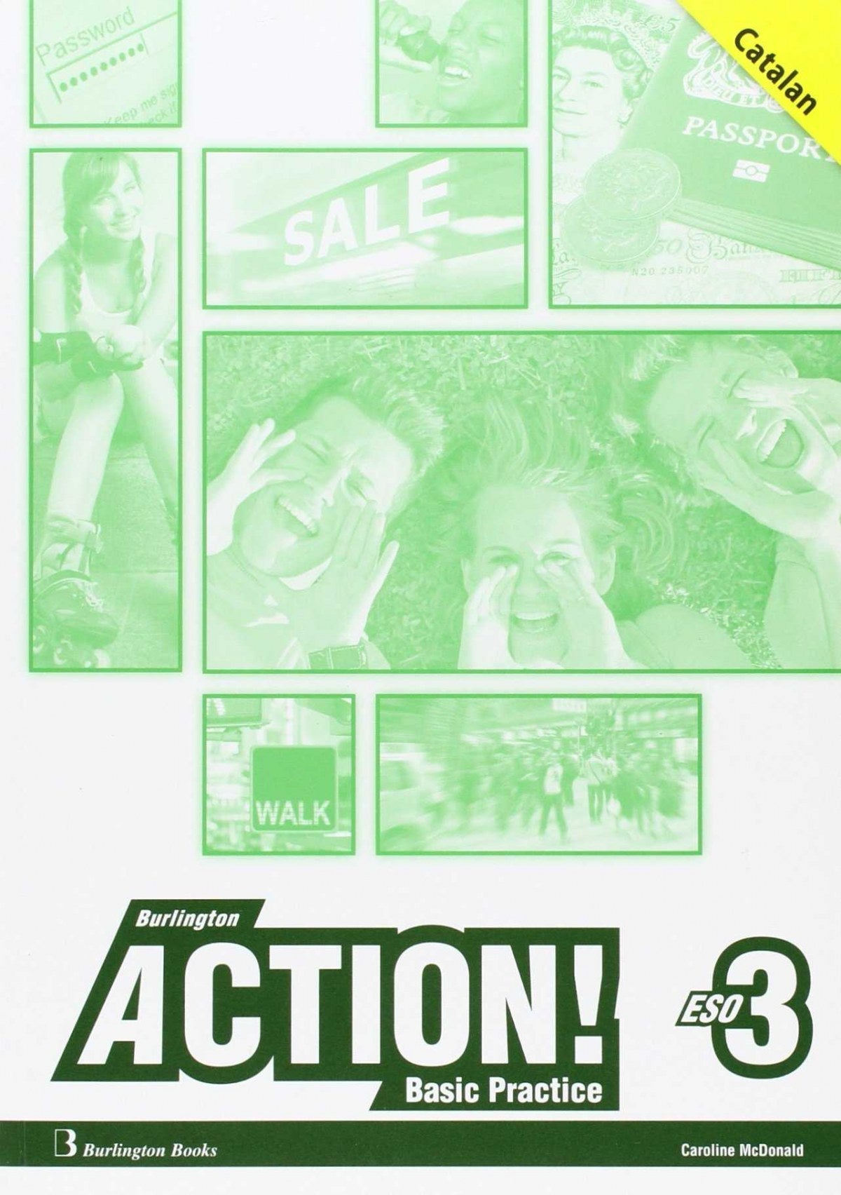 Burlington action 3ºeso basic practice catalán Imagen principal del producto