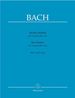 Six Suites For Cello Solo Bwv 1007-1012 J.sebastian Bach Imagen principal del producto