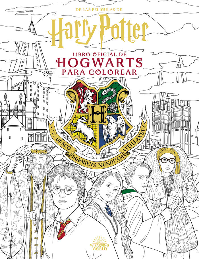 HARRY POTTER EL LIBRO OFICIAL DE HOGWARTS PARA COLOREAR | Potter,harry | 9791259572806 (Magazzini salani)