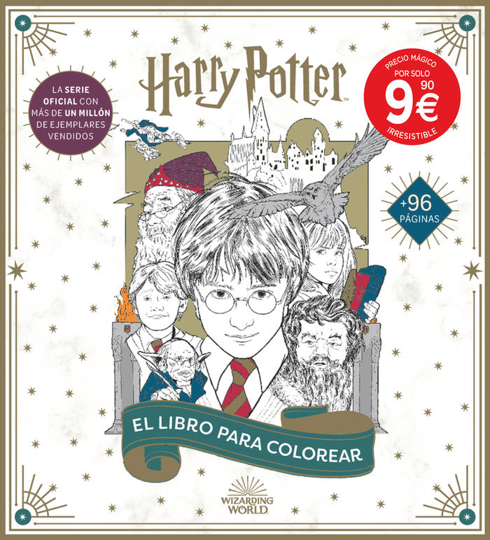 HARRY POTTER EL LIBRO OFICIAL PARA COLOREAR | Wizarding World,j K Rowling | 9791259574695 (Magazzini salani)