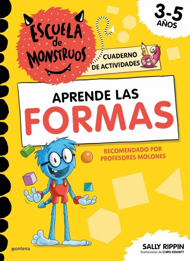 Escuela de Monstruos Cuaderno de Actividades Aprende las For Imagen principal del producto