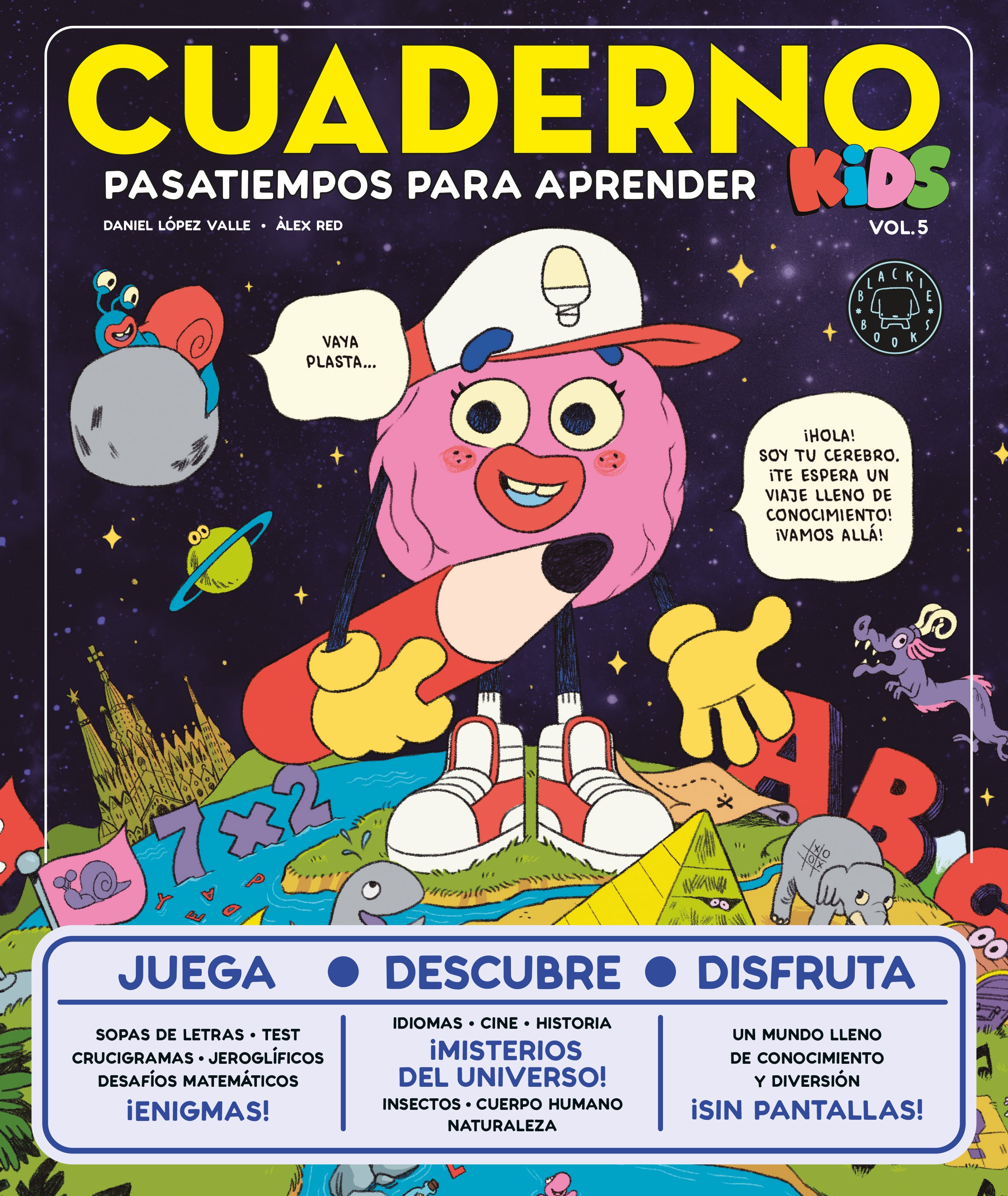 Cuaderno Kids Vol. 5: Pasatiempos para Aprender