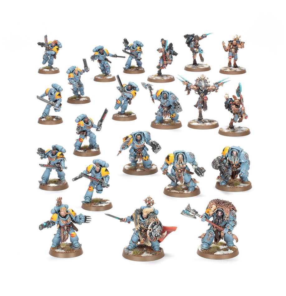 PATRULLA LOBOS ESPACIALES - COMBAT PATROL SPACE WOLVES Imagen principal del producto
