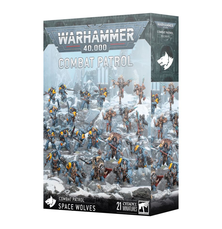 PATRULLA LOBOS ESPACIALES - COMBAT PATROL SPACE WOLVES Imagen secundaria del producto
