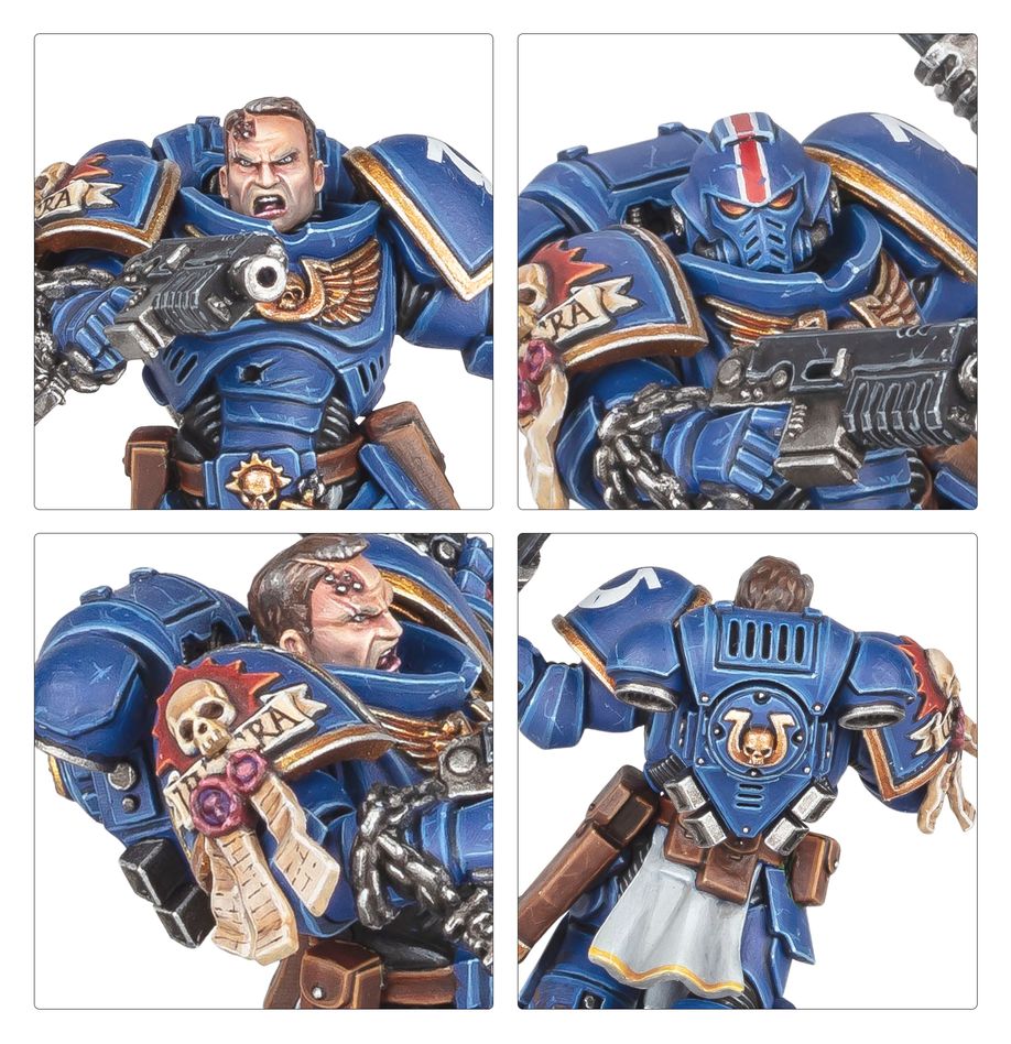 Teniente Titus - Marines Espaciales | Miniatura Oficial Warhammer 40,000 | Lieutenant Titus – Space Marines Imagen secundaria del producto
