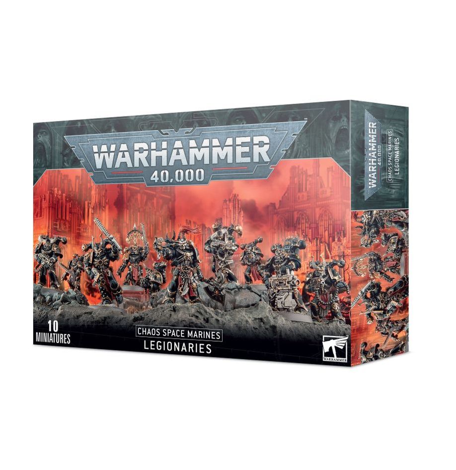 ✅ LEGIONARIES Marines espaciales del Caos (Chaos Space Marines)