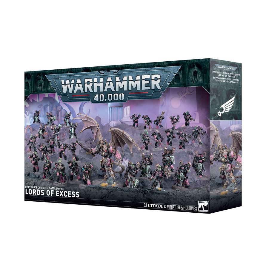 Emperor’s Children Señores del Exceso | Battleforce Slaanesh Warhammer 40K
