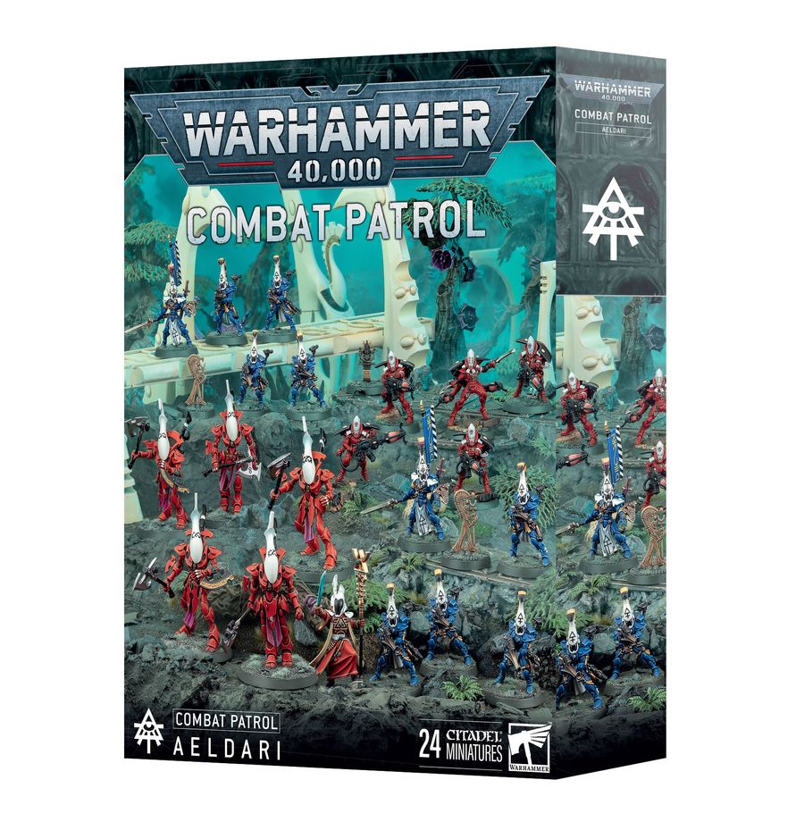 Patrulla Aeldari Warhammer 40K | Combat Patrol de 24 Miniaturas
