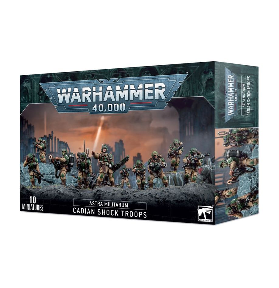 ✅ TROPAS DE CHOQUE DE CADIA - CADIAN SHOCK TROOPS