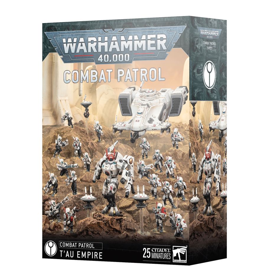 PATRULLA: IMPERIO T’AU | Warhammer 40K | 25 Miniaturas