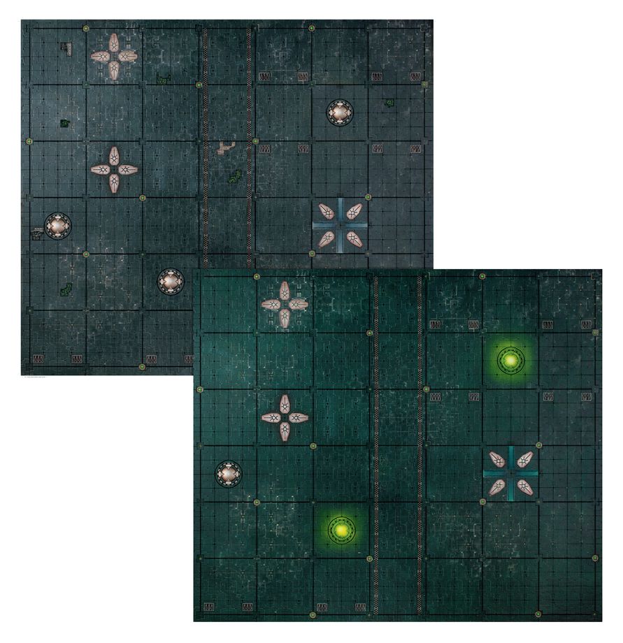 Set de Terreno Mundo Necrópolis | Acciones de Abordaje Warhammer 40K