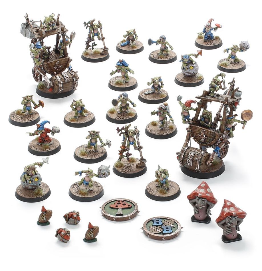 EQUIPO SNOTLINGS BLOOD BOWL | Crud Creek Nosepickers | Pump Wagons oficiales GW