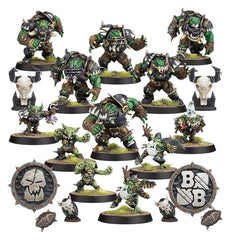 Equipo Black Orc de Blodd Bowl: Los Thunder Valley Greenskins
