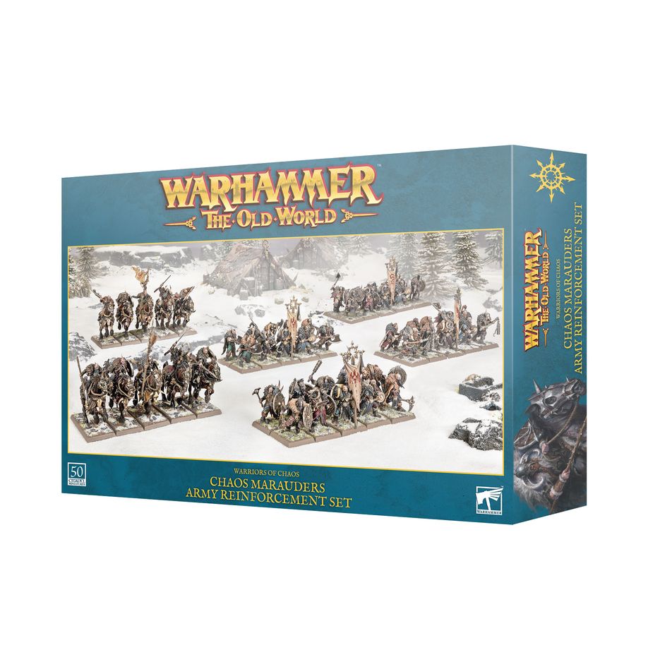 Warriors of Chaos: Chaos Marauders Army Reinforcement Set Imagen principal del producto