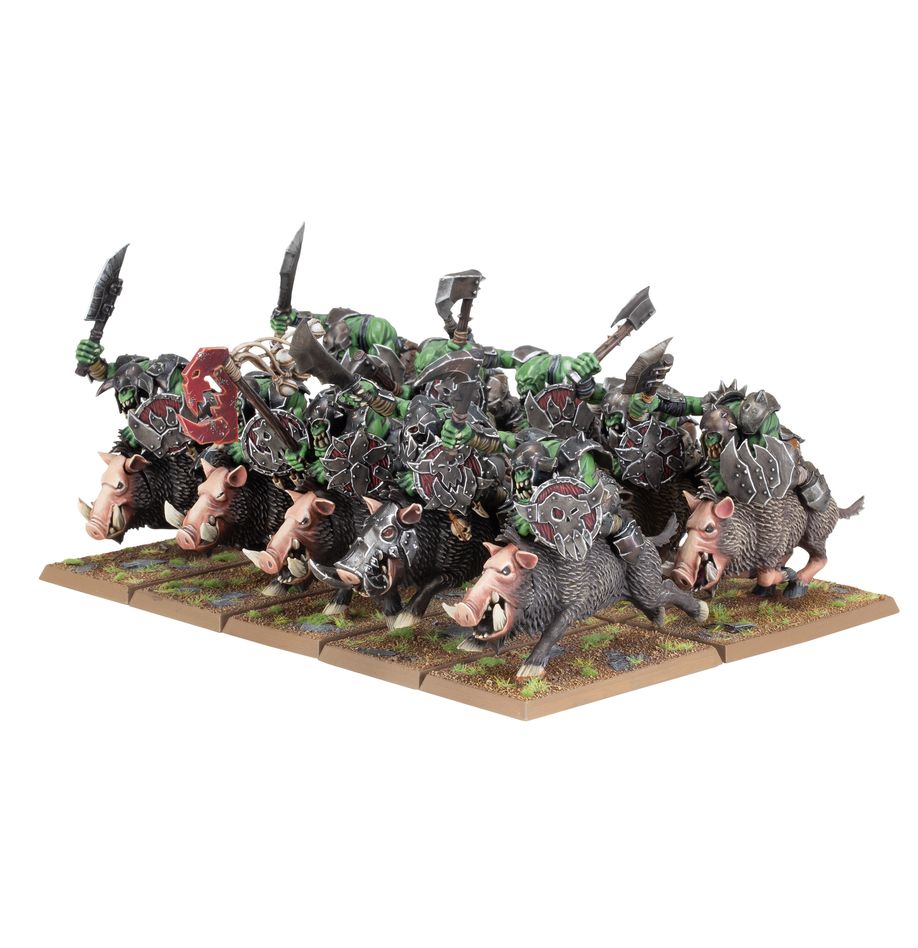 ✅ ORC BOAR BOYZ MOB