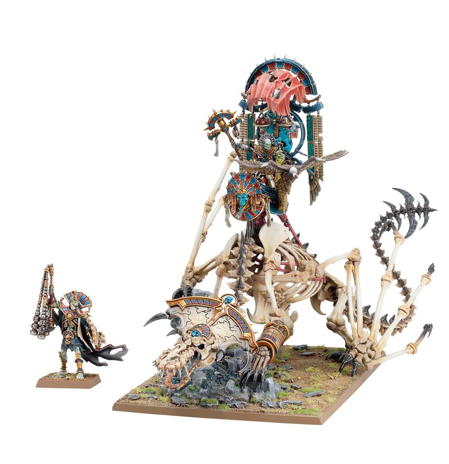 ✅ TKK: TOMB KING ON NECROLITH BONE DRAGON Imagen secundaria del producto