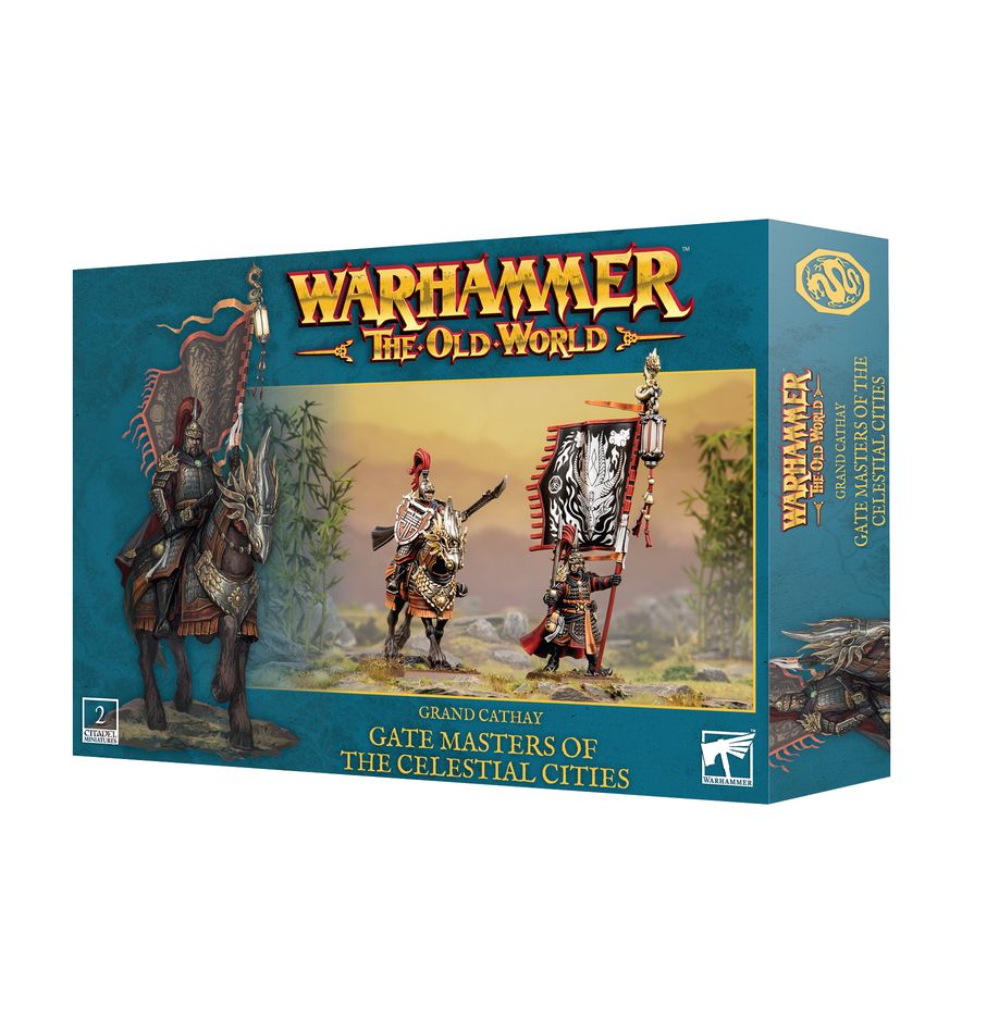 GATE MASTERS CELESTIAL CITIES | Líderes Grand Cathay Warhammer The Old World | 2 miniaturas Imagen principal del producto