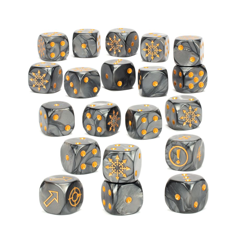 ✅ Set de dados de Warrior of Chaos Imagen principal del producto
