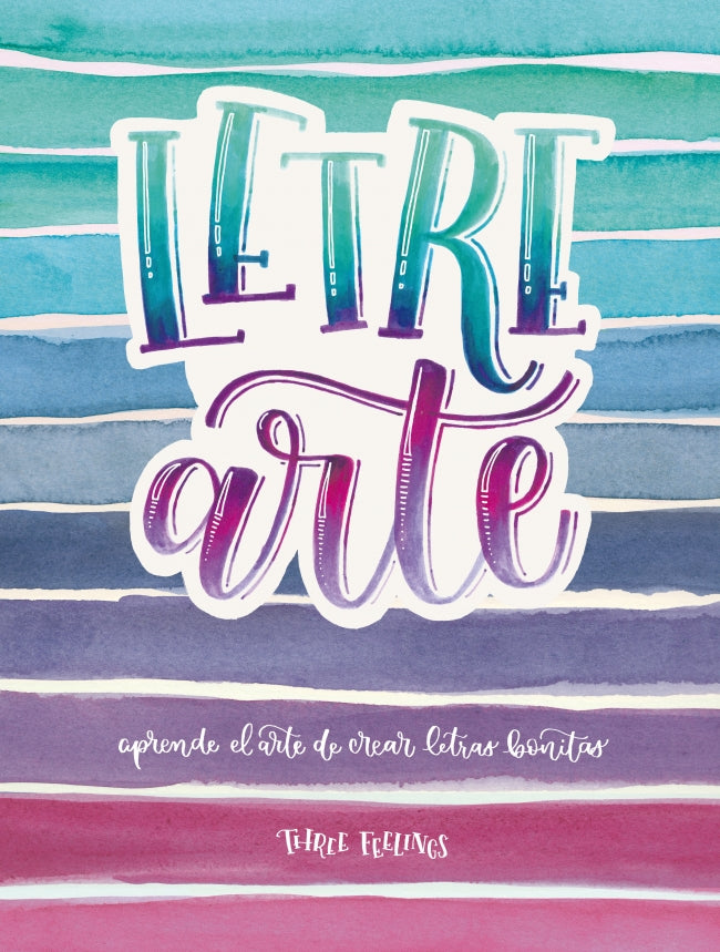 LetreArte: Descubre el arte de dibujar letras bonitas con este cuaderno de lettering para adultos. Una guía con instrucciones, consejos, técnicas y espacio para practicar tus propias caligrafías. Imagen principal del producto