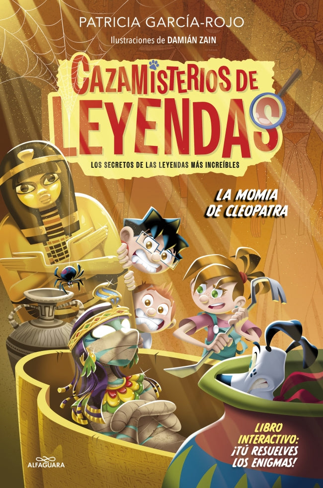 Cazamisterios de leyendas 2 - La momia de Cleopatra. Patricia García-Rojo (ALFAGUARA) 9788410190306 Imagen principal del producto