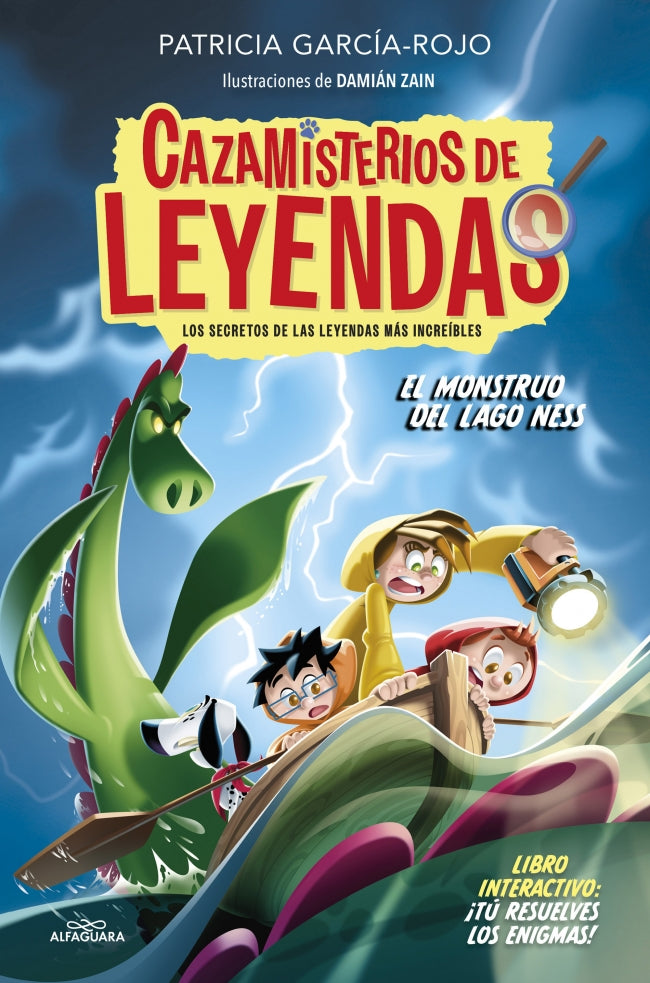 Cazamisterios de leyendas 1 - El monstruo del lago Ness. Patricia García-Rojo (ALFAGUARA) 9788410190801 Imagen principal del producto