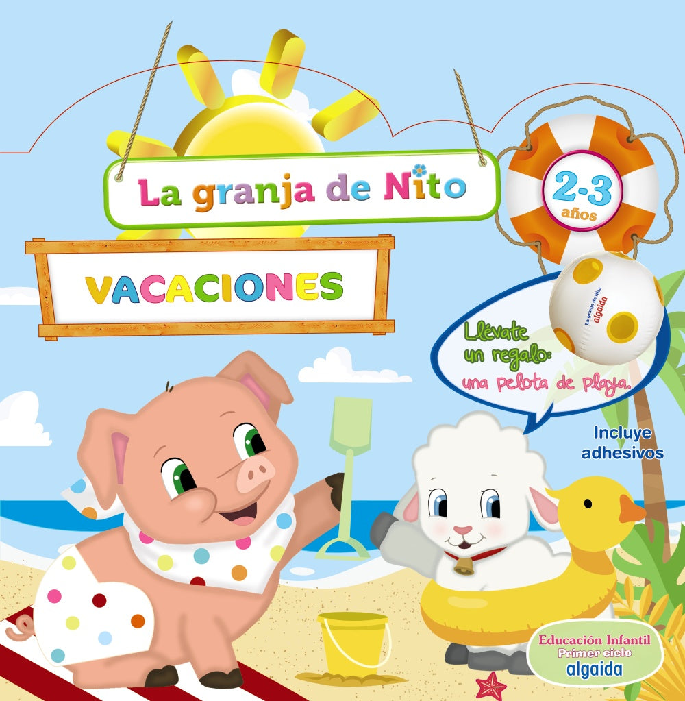 Cuaderno de Vacaciones. la Granja de Nito 2-3 Años