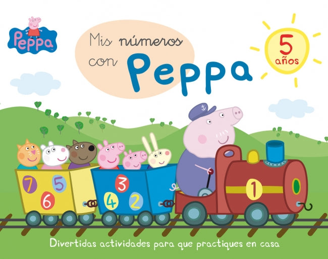 Peppa Pig. Primeros aprendizajes - Mis números con Peppa Pig (5 años): Divertidas actividades para que practiques en casa