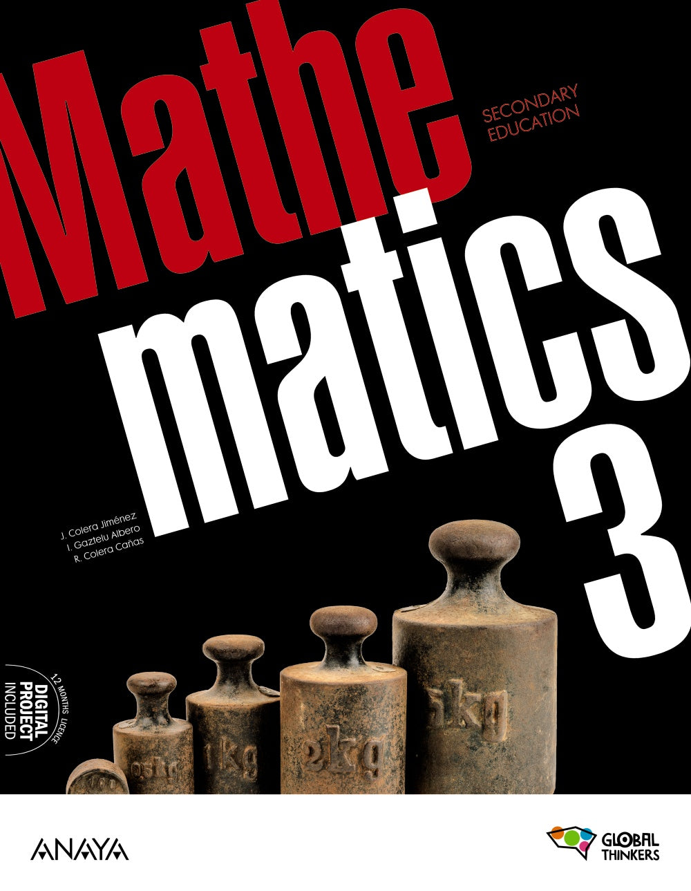 Mathematics 3. Student's Book (3º ESO) Global Thinkers | Varios autores | 9788414313671 (ANAYA TEXTO) Imagen principal del producto