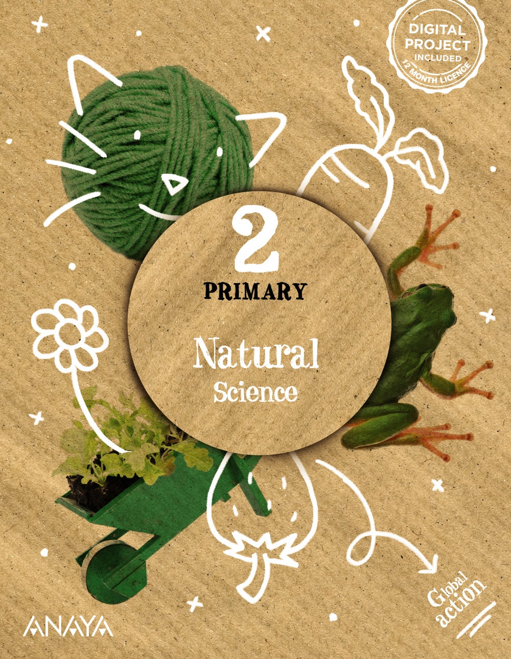 Natural Science 2. Pupil's Book (2º Primaria) Global Action | Varios autores | 9788414318799 (ANAYA TEXTO) Imagen principal del producto