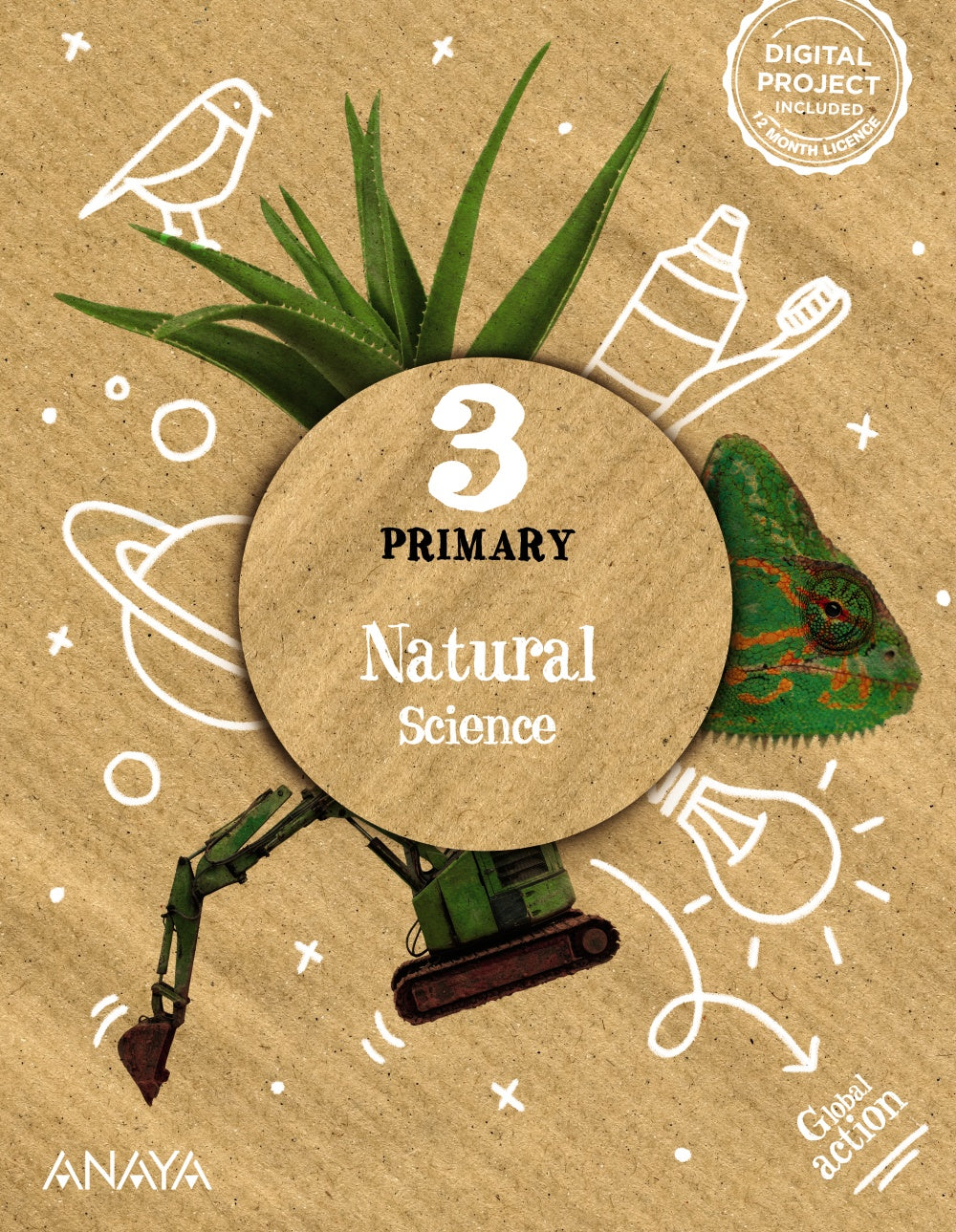 Natural Science 3. Pupil's Book (3º Primaria) Global Action | Varios autores | 9788414318843 (ANAYA TEXTO) Imagen principal del producto