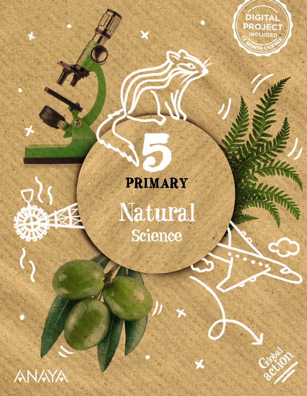 Natural Science 5. Pupil's Book (5º Primaria) Global Action | Varios autores | 9788414318898 (ANAYA TEXTO) Imagen principal del producto