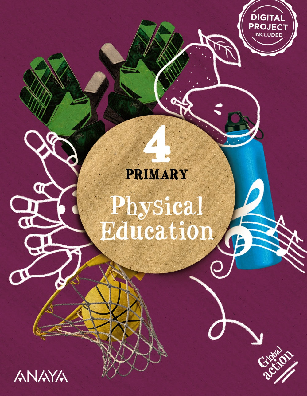 Physical Education 4. Pupil's Book (4º Primaria) Global Action | Varios autores | 9788414331149 (ANAYA TEXTO)