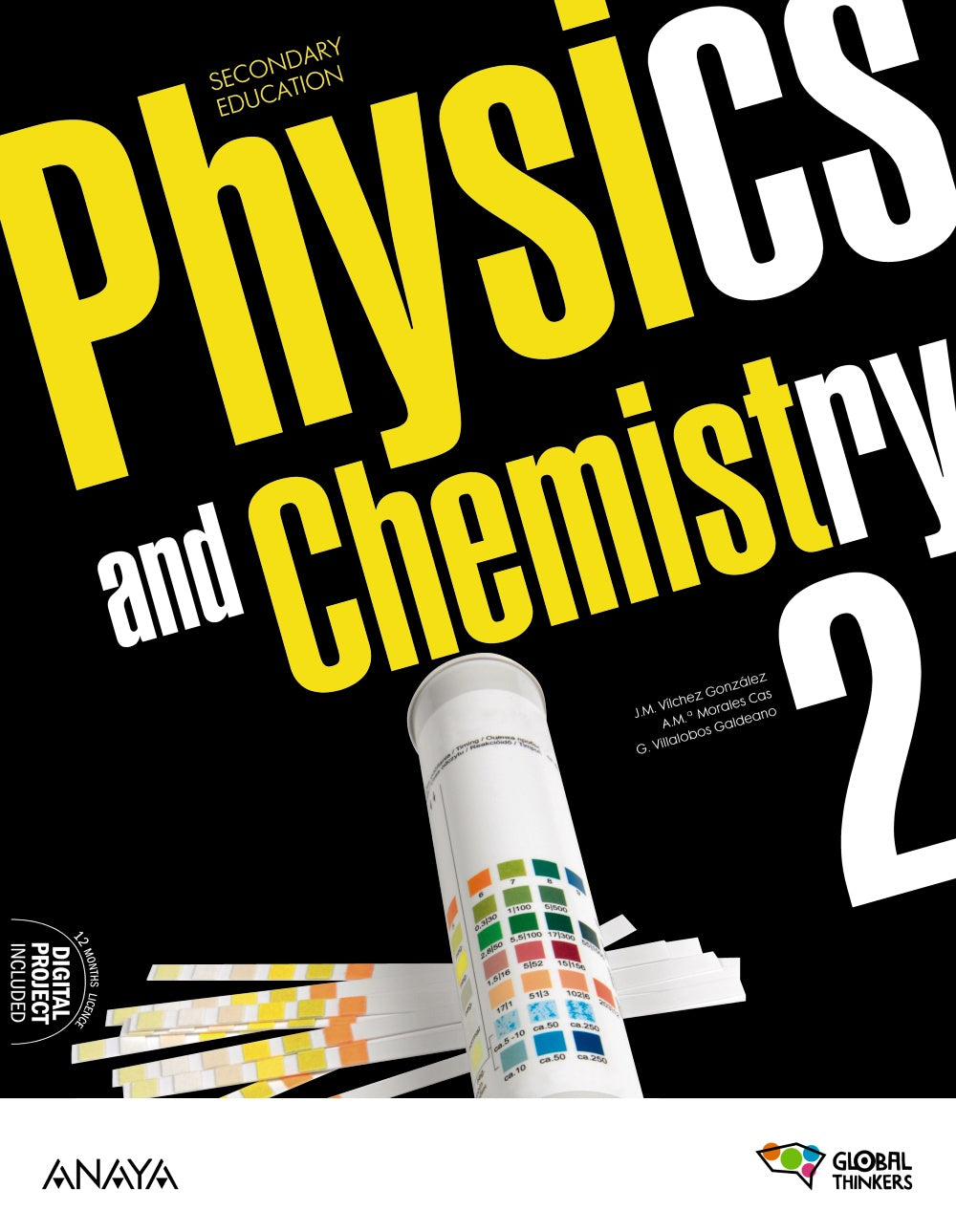 Physics and Chemistry 2. Student's Book (2º ESO) Global Thinkers | Varios autores | 9788414331521 (ANAYA TEXTO)