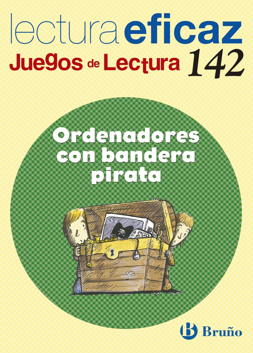 Ordenadores con bandera pirata Juego de Lectura. Mª Trinidad Labajo González (Editorial Bruño) 9788421660508