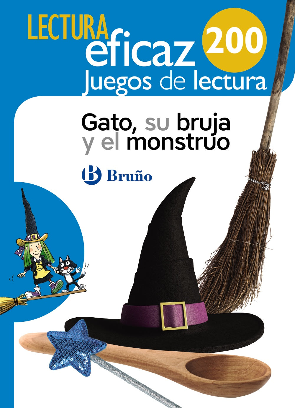 Gato, su bruja y el monstruo Juego de Lectura: 200