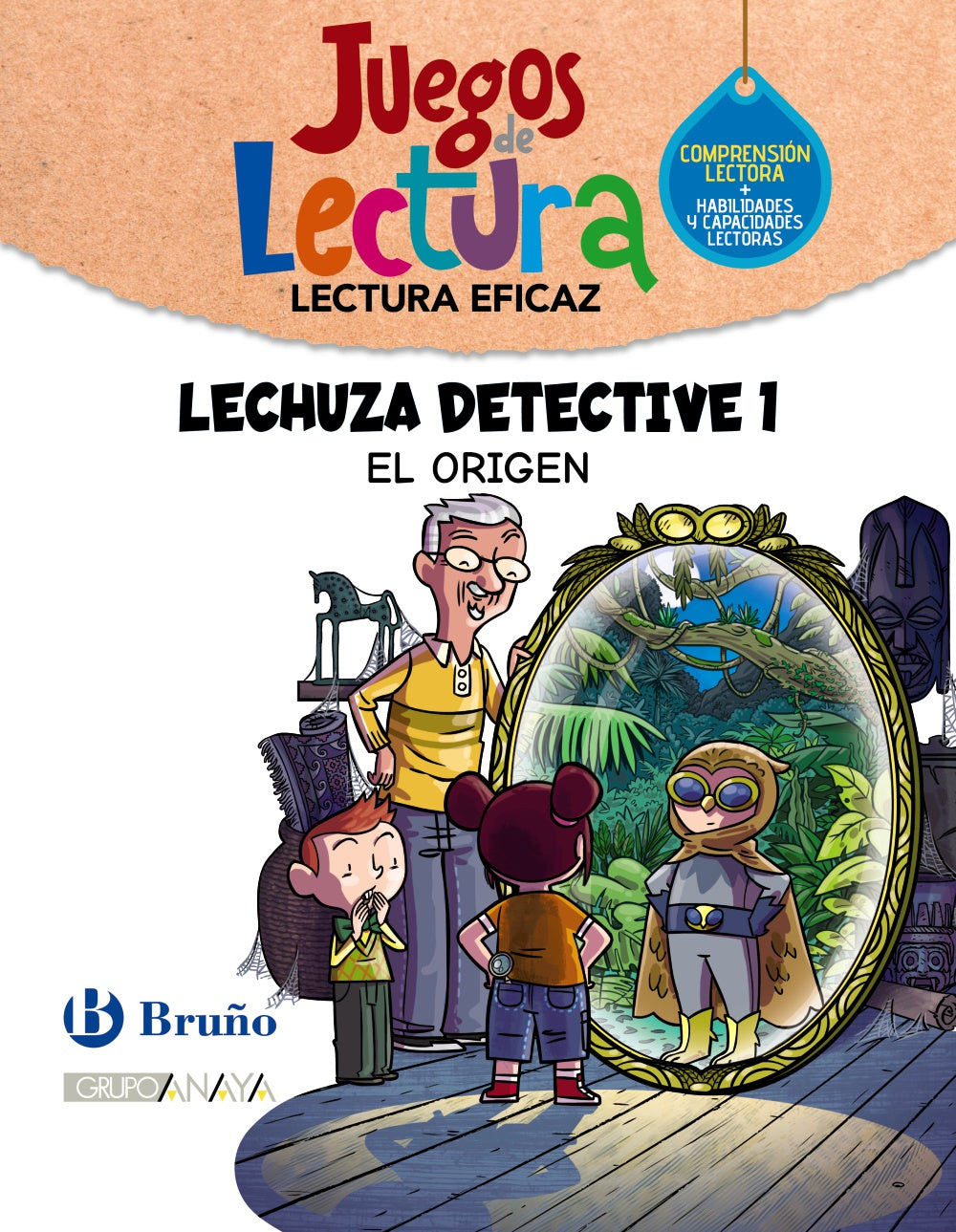 Lechuza detective 1. El origen. Juego de Lectura. Grupo Bruño (Editorial Bruño) 9788469635889