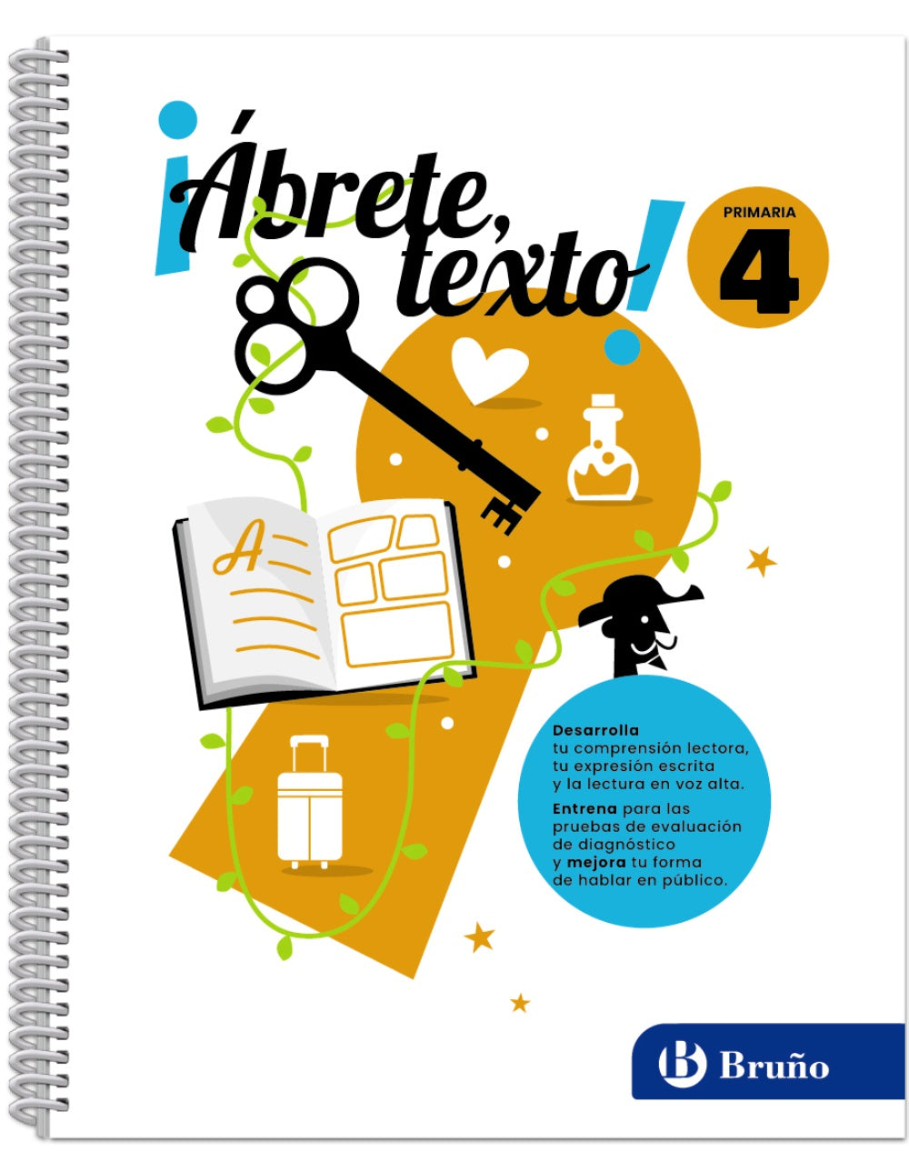 Ábrete, texto 4. Grupo Bruño (Editorial Bruño) 9788469636022 Imagen principal del producto