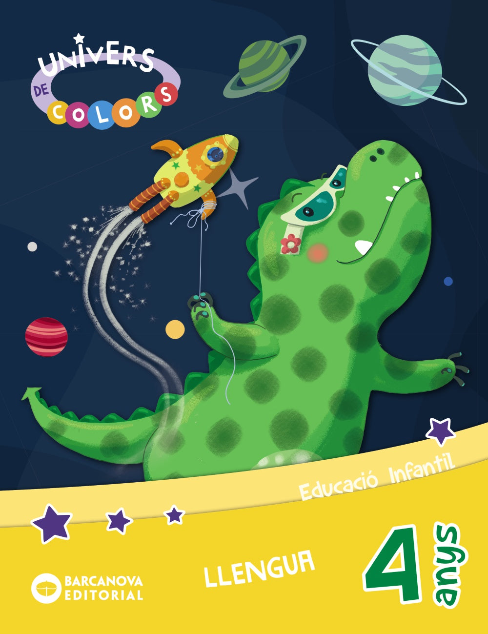 Univers de colors 4 anys. Llengua. Carpeta de l'alumne. Ruth Barjuan (BARCANOVA) 9788448965686 Imagen principal del producto