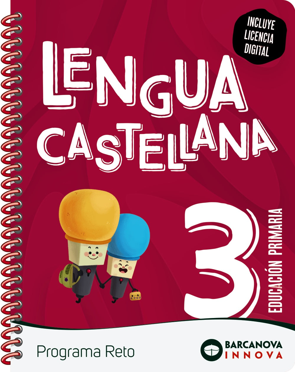 Reto 3. Lengua castellana (r). Diego Montero (BARCANOVA) 9788448956530 Imagen principal del producto