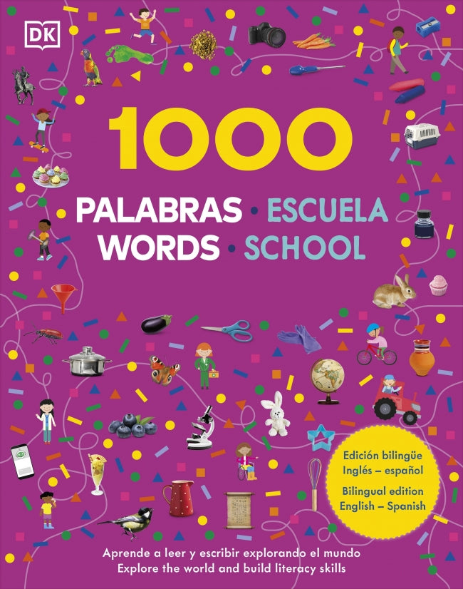 1000 palabras: Escuela / 1000 Words: School: Aprende vocabulario en inglés y español Imagen principal del producto