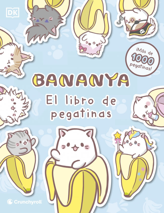 Bananya: El libro de pegatinas: ¡Más de 1.000 pegatinas!