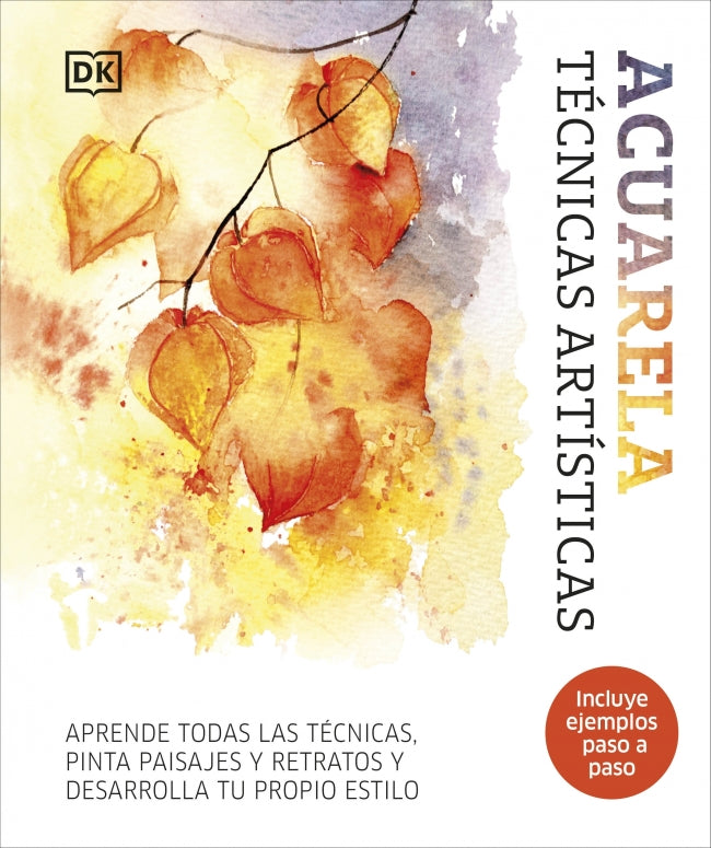 Acuarela. Técnicas artísticas: Aprende todas las técnicas, pinta paisajes y retratos y desarrolla tu propio estilo Imagen principal del producto