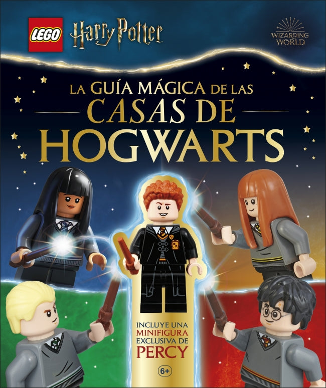 Lego Harry Potter. La guía mágica de las casas de Hogwarts: Incluye minifigura exclusiva de Percy