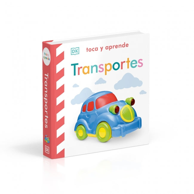 Toca y aprende - Transportes: Libro con texturas
