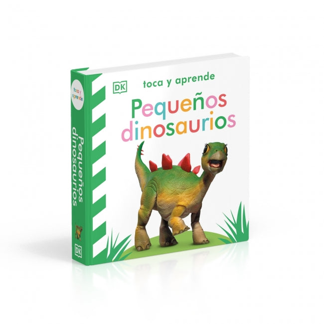 Toca y aprende - Pequeños dinosaurios: Libro con texturas