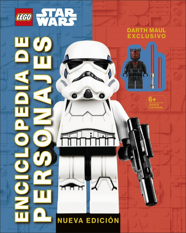 LEGO® Star Wars. Enciclopedia de personajes (nueva edición): (incluye una minifigura exclusiva de Darth Maul)