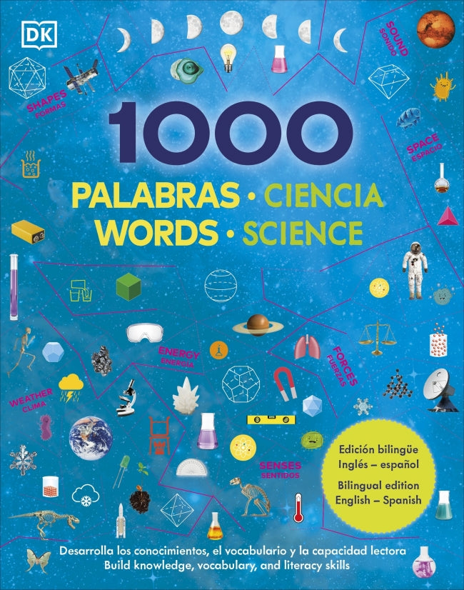1000 palabras: Ciencia / 1000 Words: Science: Aprende vocabulario en inglés y español Imagen principal del producto