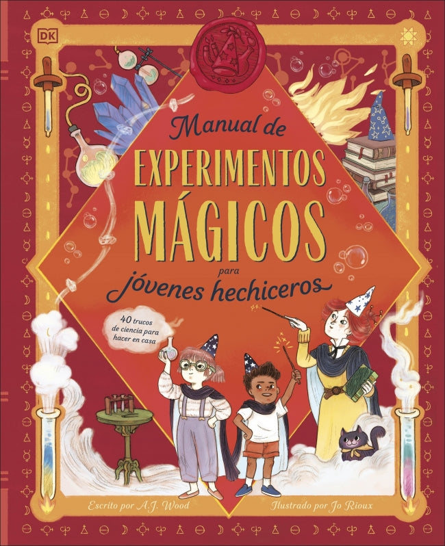 Manual de experimentos mágicos para jóvenes hechiceros: 40 trucos de ciencia para hacer en casa Imagen principal del producto