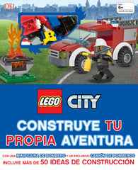 LEGO® CITY. Construye tu propia aventura: (incluye una minifigura de bombero y un exclusivo camión de bomberos)
